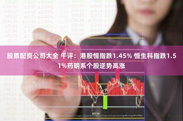 股票配资公司大全 午评：港股恒指跌1.45% 恒生科指跌1.51%药明系个股逆势高涨