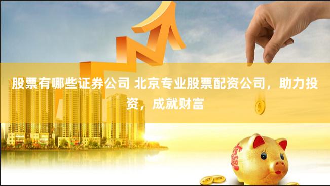股票有哪些证券公司 北京专业股票配资公司，助力投资，成就财富